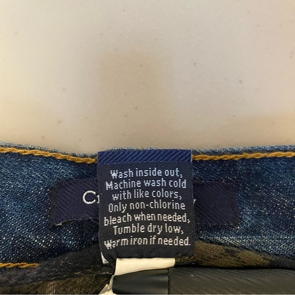 NWT Croft & Barrow Flannel Lined Jeans Mens 46x30 Classic Fit Denim Warm - Picture 5 of 13